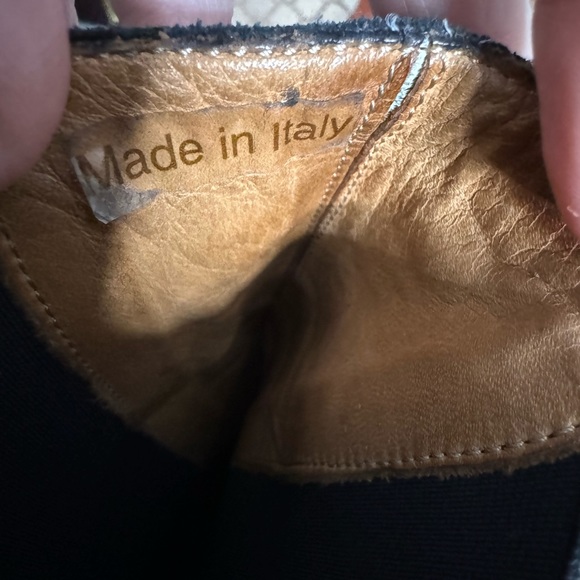 Alexander McQueen leather and patent leather black boots size 40 - Picture 6 of 9